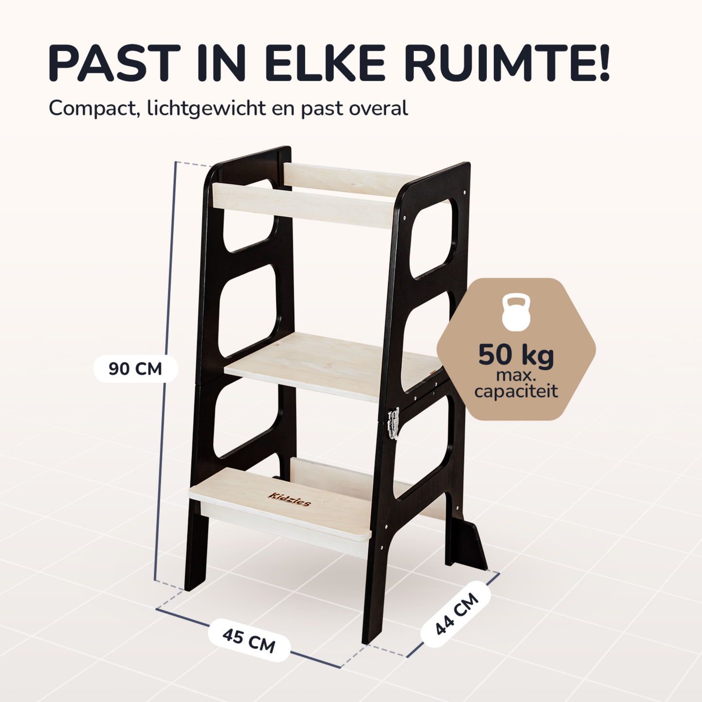 Kidzies© Inklapbare Montessori Leertoren