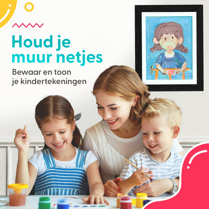 Kindertekening Lijstje + Gratis Kleurboek