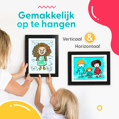 Kindertekening Lijstje + Gratis Kleurboek