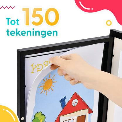 Kindertekening Lijstje + Gratis Kleurboek